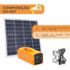 Kit Solar Portátil 60W Resun com Bateria de Lítio 16A Ezpower