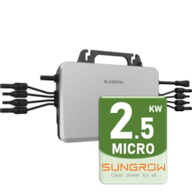 Segunda imagem do produto Microinversor 2,5kW 220V Monofásico 4MPPT com Wifi S2500S-L Sungrow