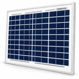 Segunda imagem do produto Painel Solar 10W Policristalino Kript - KRPF-10P