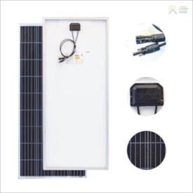 Segunda imagem do produto Painel Solar 150W Resun Policristalino - RS6E-150P
