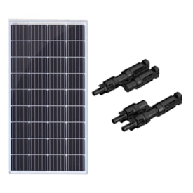 Painel Solar 155w Monocristalino Resun e Conector Mc4 Y