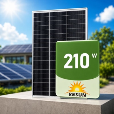 Painel Solar 210W Monocristalino Resun - RS7E210M