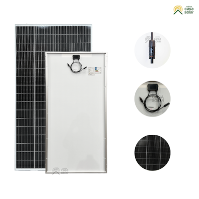 Segunda imagem do produto Painel Solar 340W Monocristalino Renepv - ZJNAC-340M
