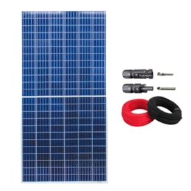 Painel Solar 340w Policristalino Znshine Com MC4 e Cabos