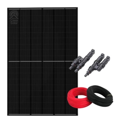 Painel Solar 405 W Monocristalino Half-cell MC4y Cabos