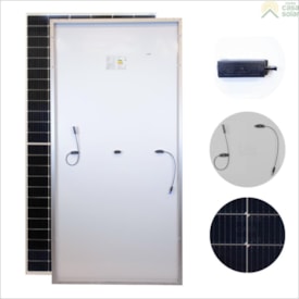 Segunda imagem do produto Painel Solar 550w Half-Cell Monocristalino Resun- RS8I-550M