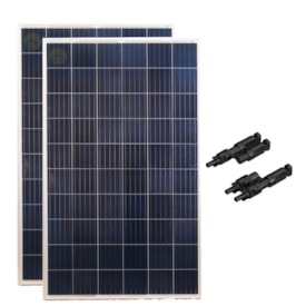 Painel Solar 560W Policristalino Resun e Conector MC4y