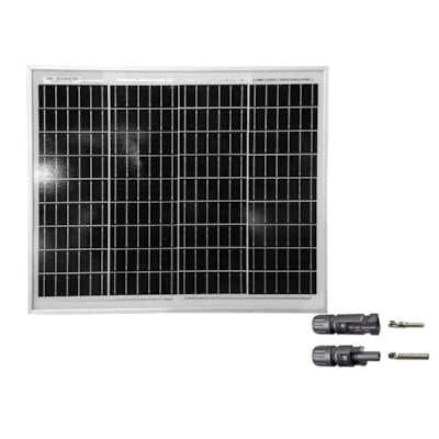 Painel Solar 80W Monocristalino com Conector