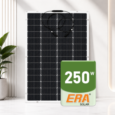 Painel Solar Flexível 250W Monocristalino Topcon ERA Solar - FLEX250MD