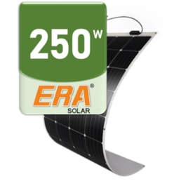 Segunda imagem do produto Painel Solar Flexível 250W Monocristalino Topcon ERA Solar - FLEX250MD 
                                            