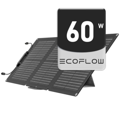 Painel Solar Flexível 60W Monocristalino Ecoflow PS 60