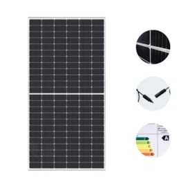 Segunda imagem do produto Painel Solar Monocristalino 550W Half-Cell Renepv - ZJNAC-550M