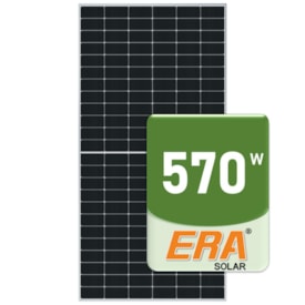 Segunda imagem do produto Painel Solar Monocristalino 570W Half-Cell Era Solar - ES72HC570M