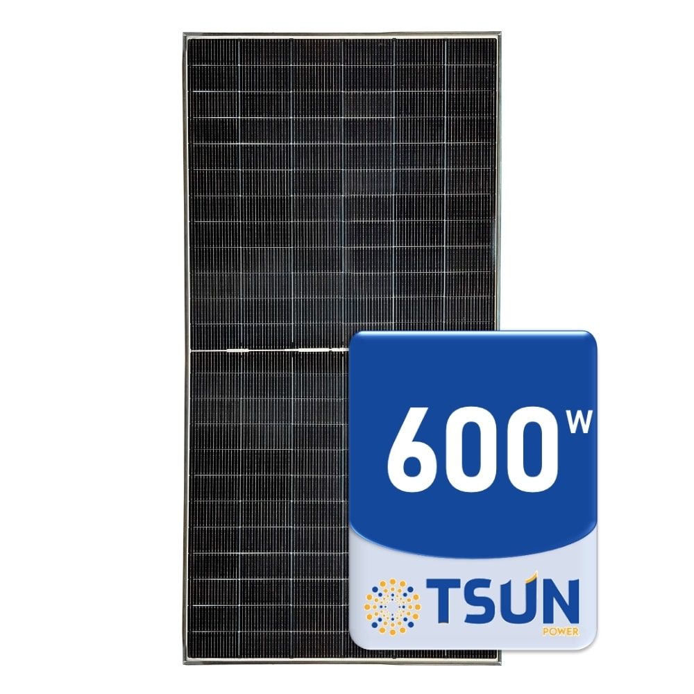Painel Solar Monocristalino 595W Bifacial Tsun TS595S8E-144GANT
