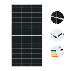 Segunda imagem do produto Painel Solar Monocristalino 600W Half-cell Era Solar - ERA-RC-66HC600M