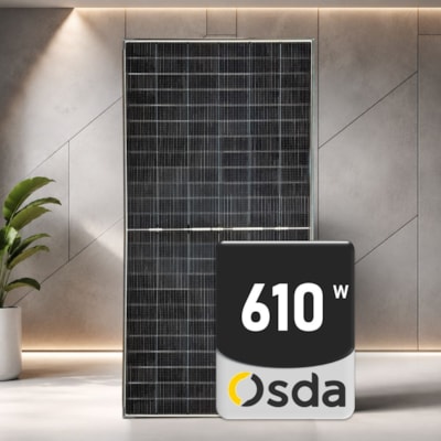Painel Solar Monocristalino 610W Bifacial Osda ODA610-33V-MHDRZ