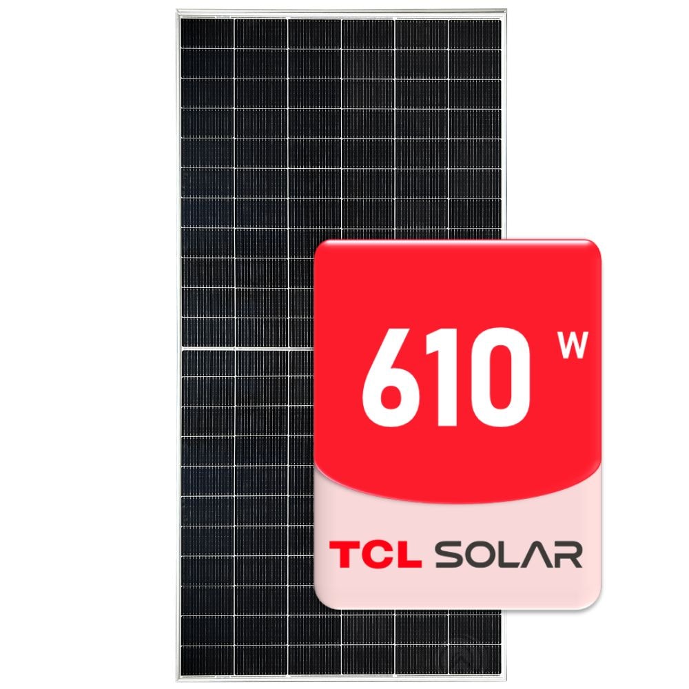 Painel Solar Monocristalino 595W Bifacial Tsun TS595S8E-144GANT