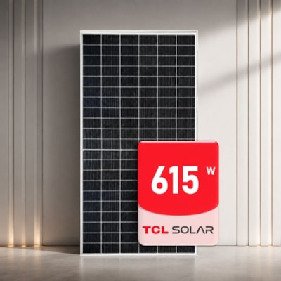 Painel Solar Monocristalino 615W Bifacial TCL Solar HSM-ND66-GR615