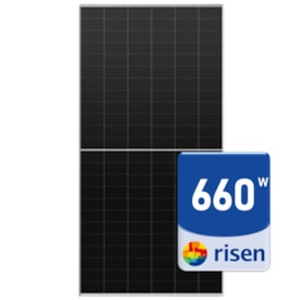 Segunda imagem do produto Painel Solar Monocristalino 660W Halfcell Bifacial Risen - RSM132 8
                                            