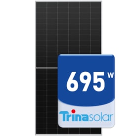 Segunda imagem do produto Painel Solar Monocristalino 695W Bifacial Trina - TSM NEG21C.20
