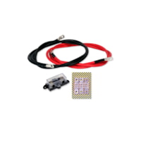 Par de Cabos 25MM p/ Inversores de 1000W/12V ou 2000W/24V - CBV-1000-A Par de Cabos 25MM p/ Inversores de 1000W/12V ou 2000W/24V - CBV-1000-A