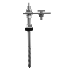 Parafuso Estrutural Rosca Dupla para Telhados de Fibrocimento - Romagnole