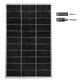 Placa Solar Monocristalino 160W com Conector