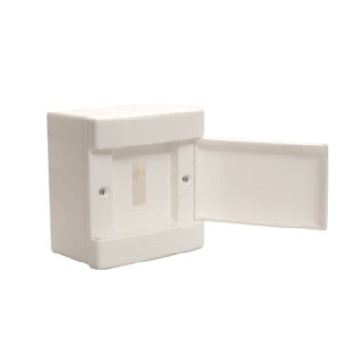 Segunda imagem do produto Quadro Distribuição Sobrepor PVC 4 DIN