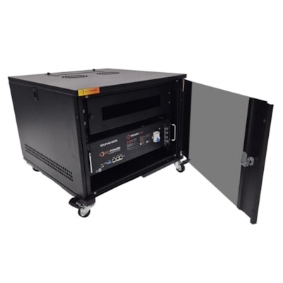 Rack para 1 Bateria de Litio 4,8kW 8U Getpower GP Rack LV1