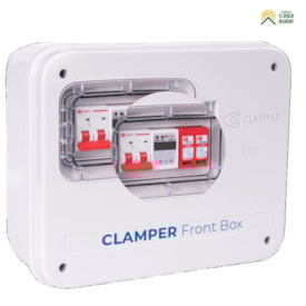 Segunda imagem do produto String Box 32A 127V/220V Bifásica com Medidor Clamper - CLFB32ME 2P