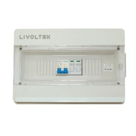 String Box CA 20A 220/127V Mono/Bifásica Livoltek - HXDB20-2P