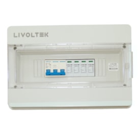 String Box CA 50A 220/127V Tripolar Livoltek - HXDB50-3P