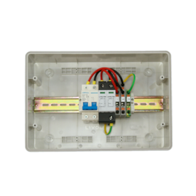 Segunda imagem do produto String Box CA 63A 127V/220V Mono/Bifásica Livoltek - HXDB63-2P
                                            