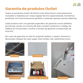 Segunda imagem do produto String Box Clamper Solar SB 1E/1S 1040V 32A - PC 01/01
                                             - Outlet