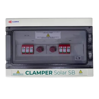 String Box Solar 32A 1040V CC 2E/2S CLAMPER - PC 18