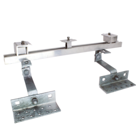 Segunda imagem do produto Suporte Painel Solar 4 Módulos de 240W a 365W Telha Cerâmica RS224